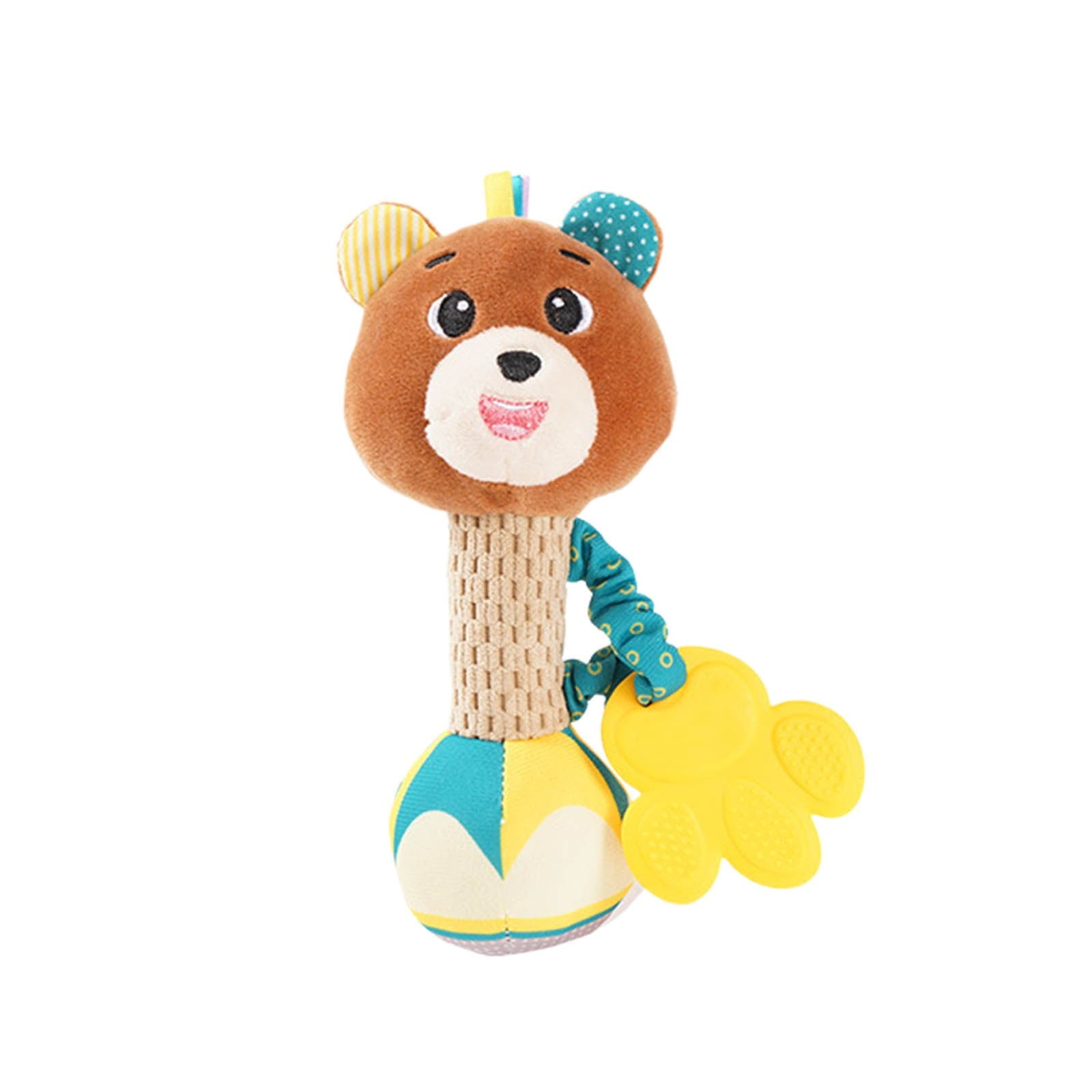 Toys 50% Off Clear!Tarmeek Baby Soft Rattles Shaker Teething for 0-6 Months Newborn,Infant Developmental Hand Grip Baby Cute Stuffed Animal Doll for 6-12 Months Toddlers,Christmas Gifts for Kids