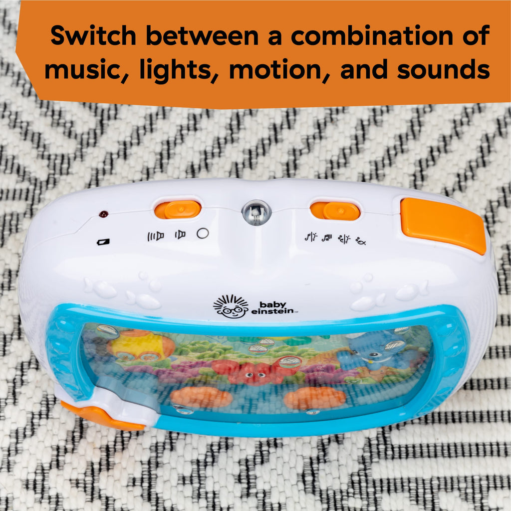 Baby Einstein Sea Dreams Soother Sleep Sound Machine with White Noise and Remote, Multicolor, for Infants and Kids, 0 Months+